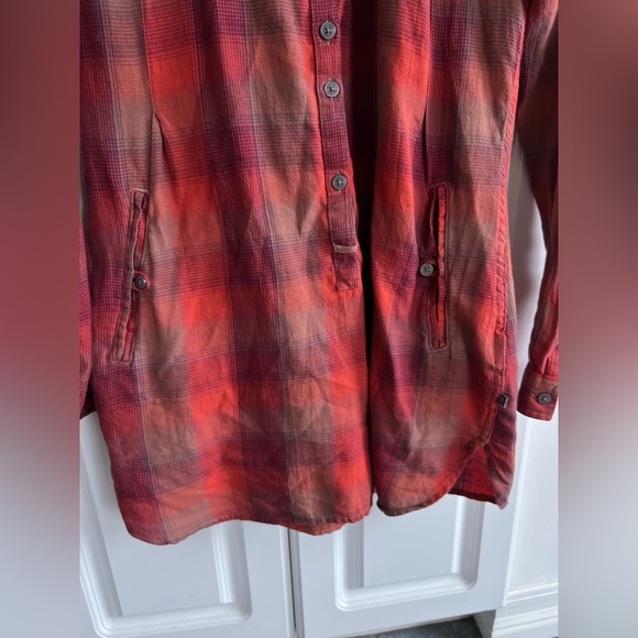 Toad&CO plaid tunic/dress Small - Picture 4 of 10